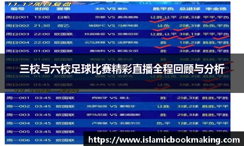 三校与六校足球比赛精彩直播全程回顾与分析