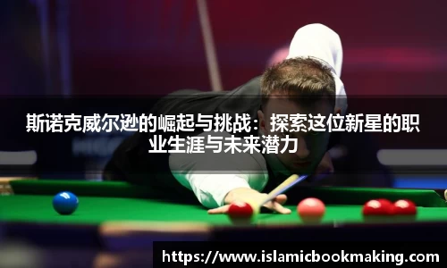 斯诺克威尔逊的崛起与挑战：探索这位新星的职业生涯与未来潜力